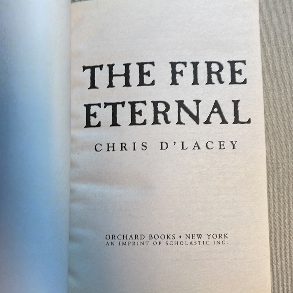 📚2/$6 The Fire Eternal #4 in the Last Dragon Chronicles Series - Picture 7 of 12